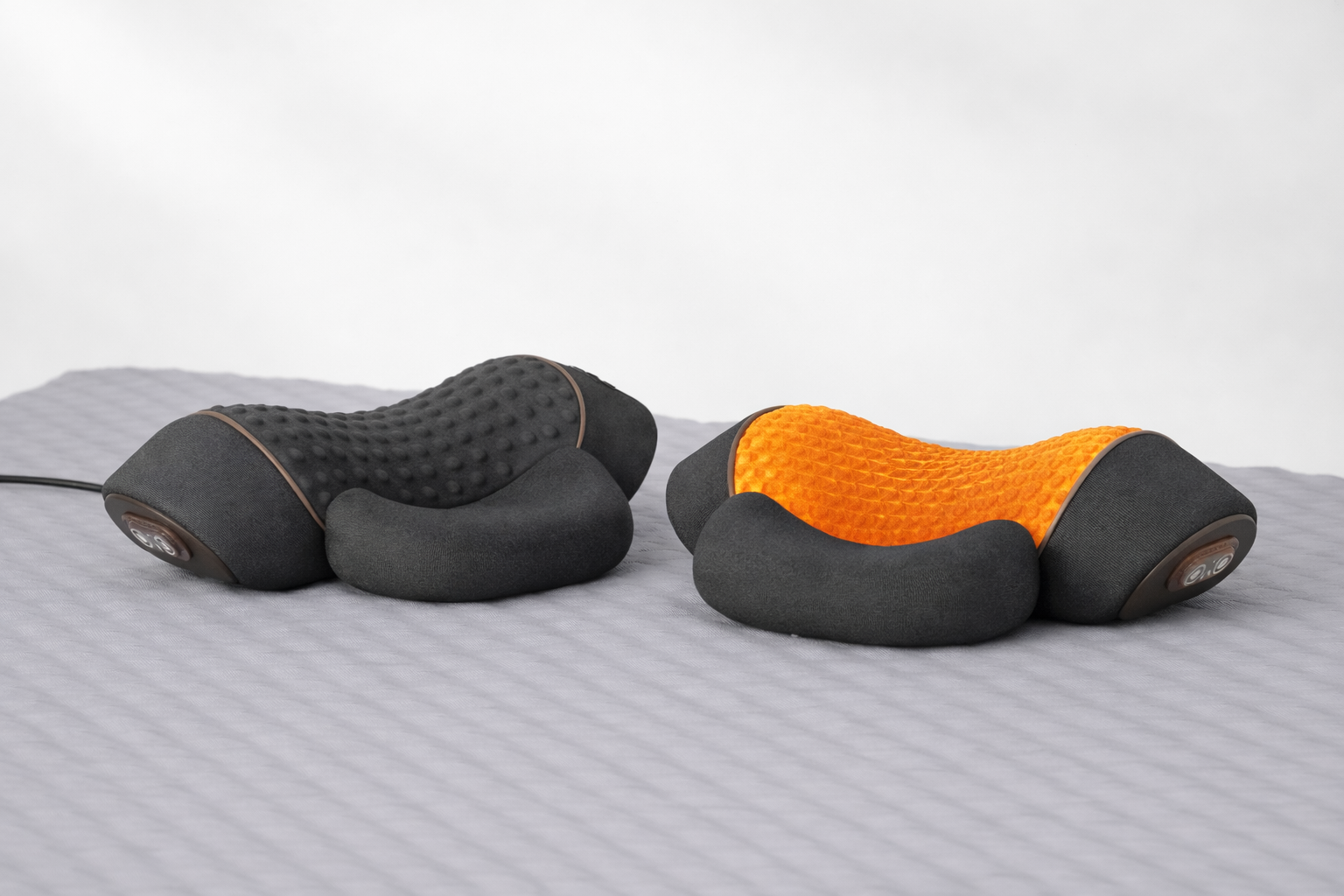 כרית עיסוי חשמלית אורטופדית לצוואר ולגב – עם חימום ותמיכה צווארית לשחרור כאבים